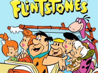 The Flintstones is an American animated sitcom produced by Hanna-Barbera for ABC. The series takes place in a romanticized Stone Age setting, depicts the lives of the titular characters and their next-door neighbors and best friends. It was originally broadcast from September 30, 1960, to April 1, 1966, in a prime time schedule, the first such instance for an animated series.